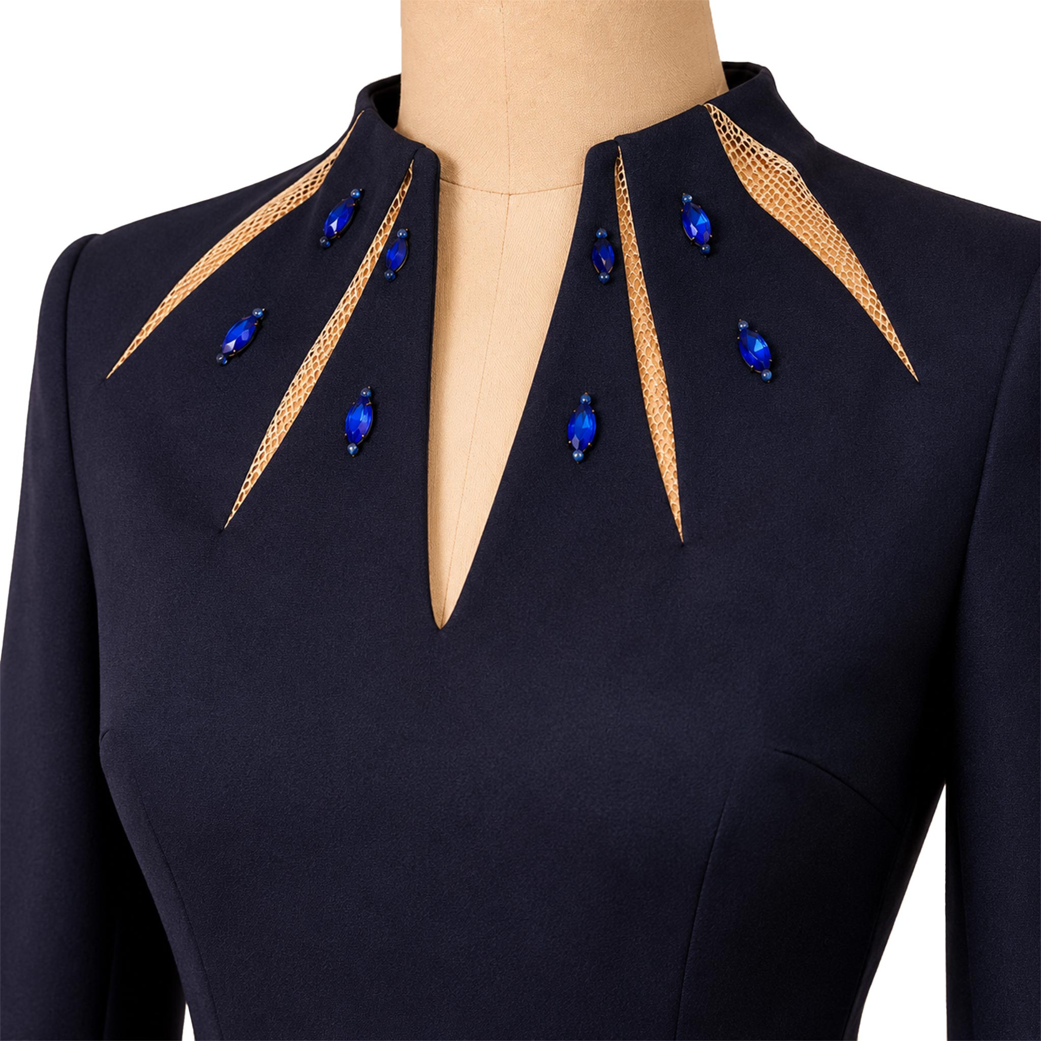 Navy Blue Dress