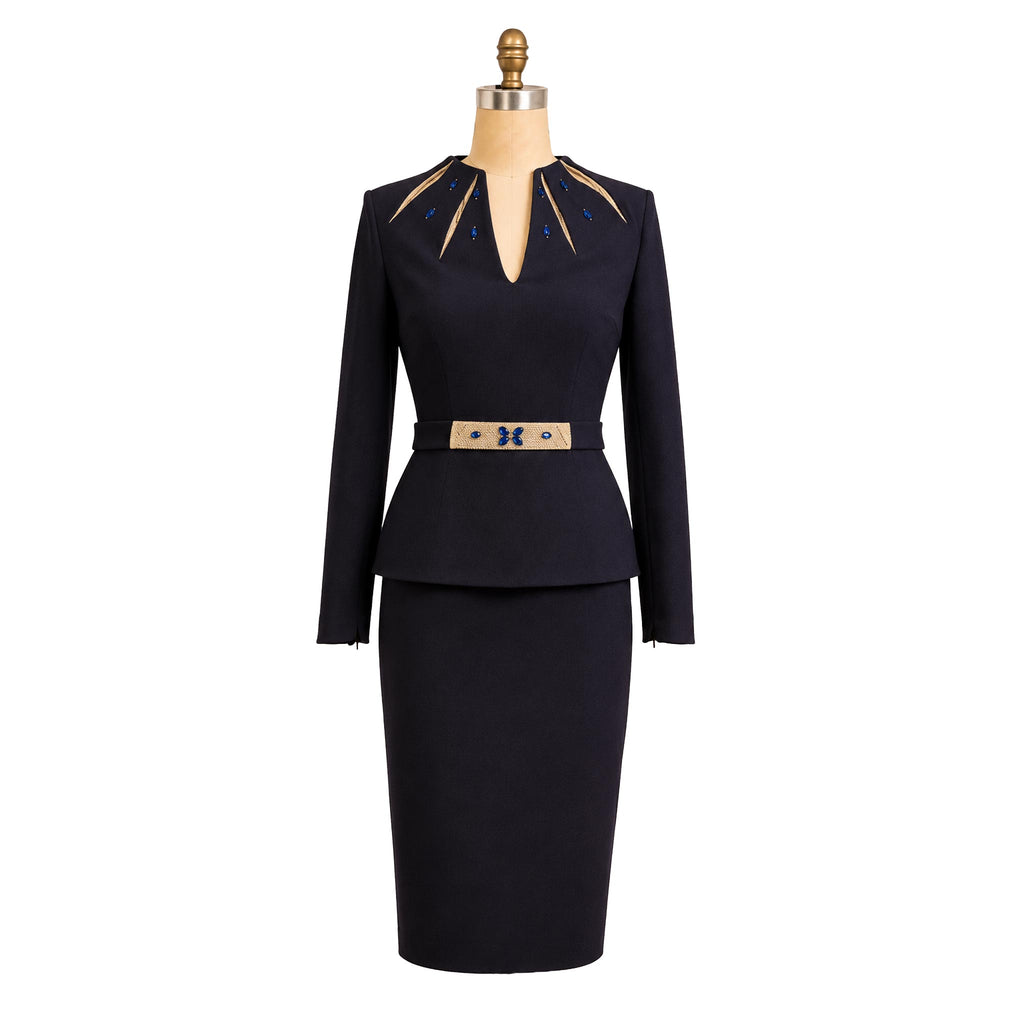 Navy Blue Dress
