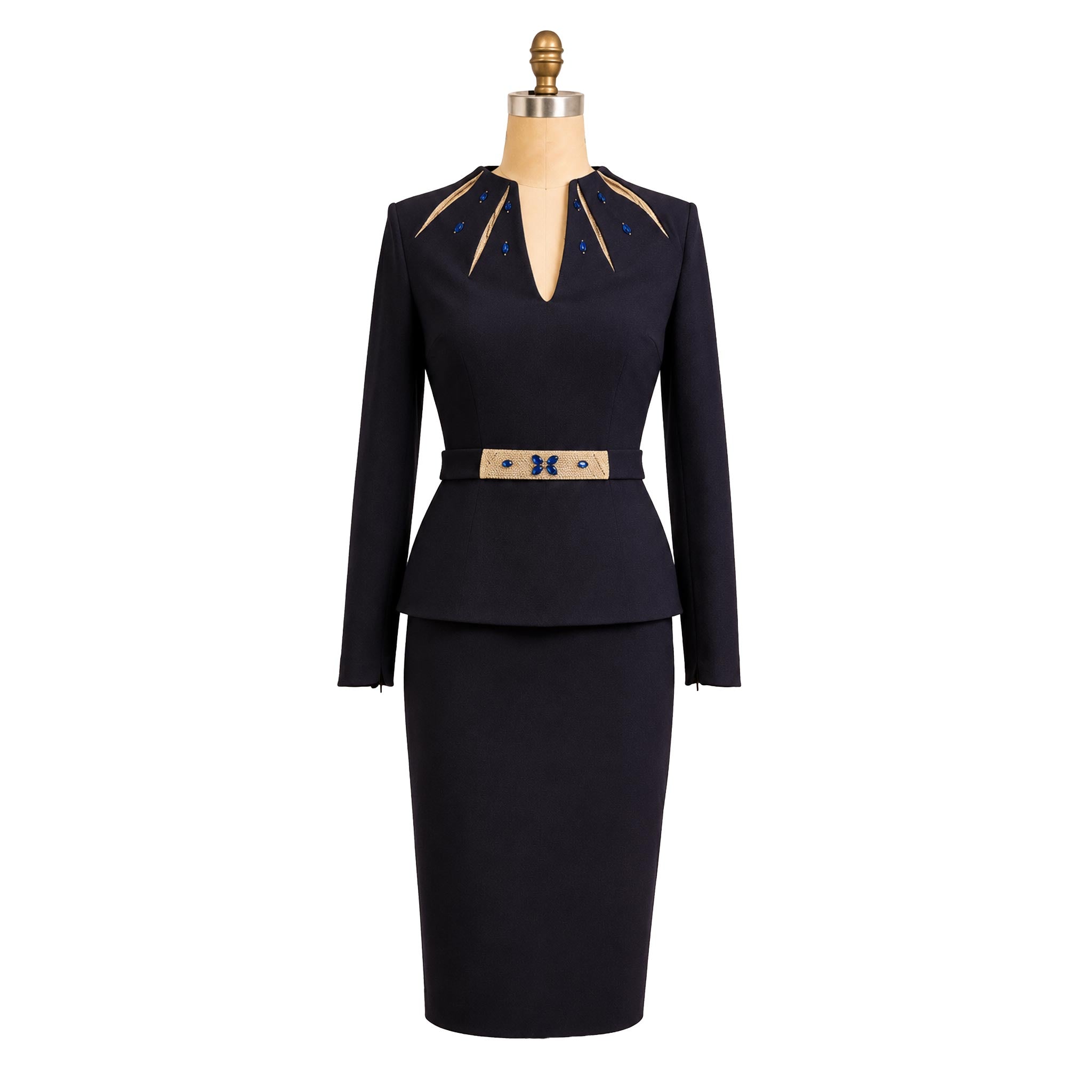 Navy Blue Dress