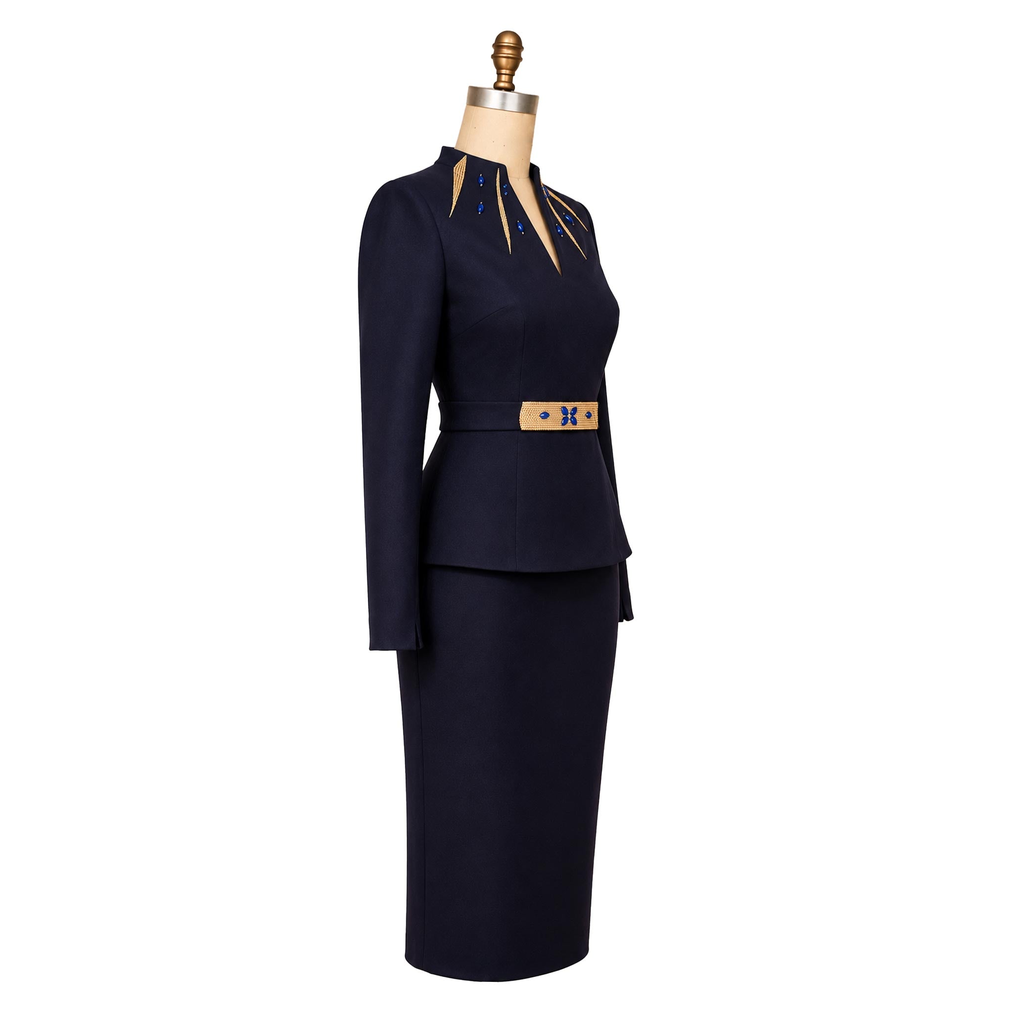 Navy Blue Dress