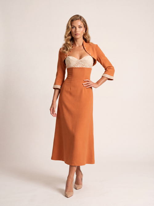 Brown Dress